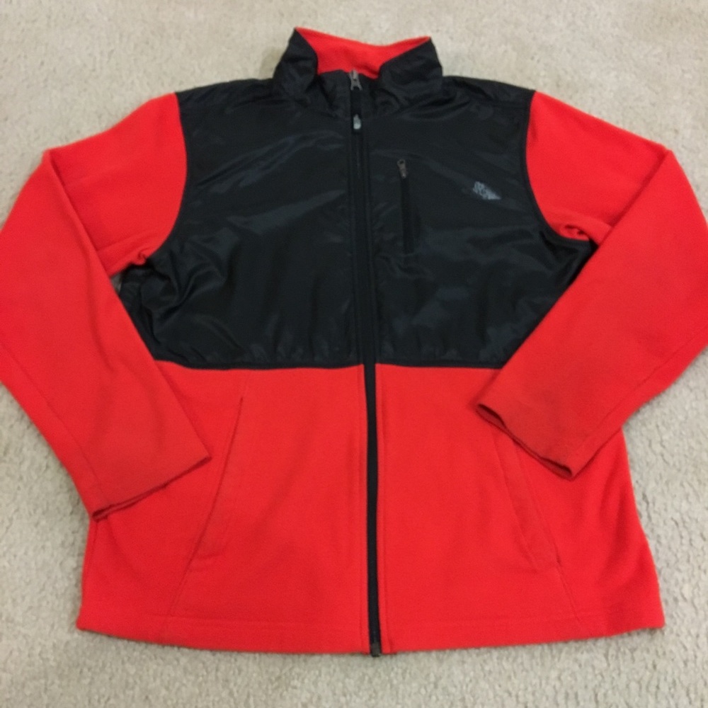 The North face zip up jacket